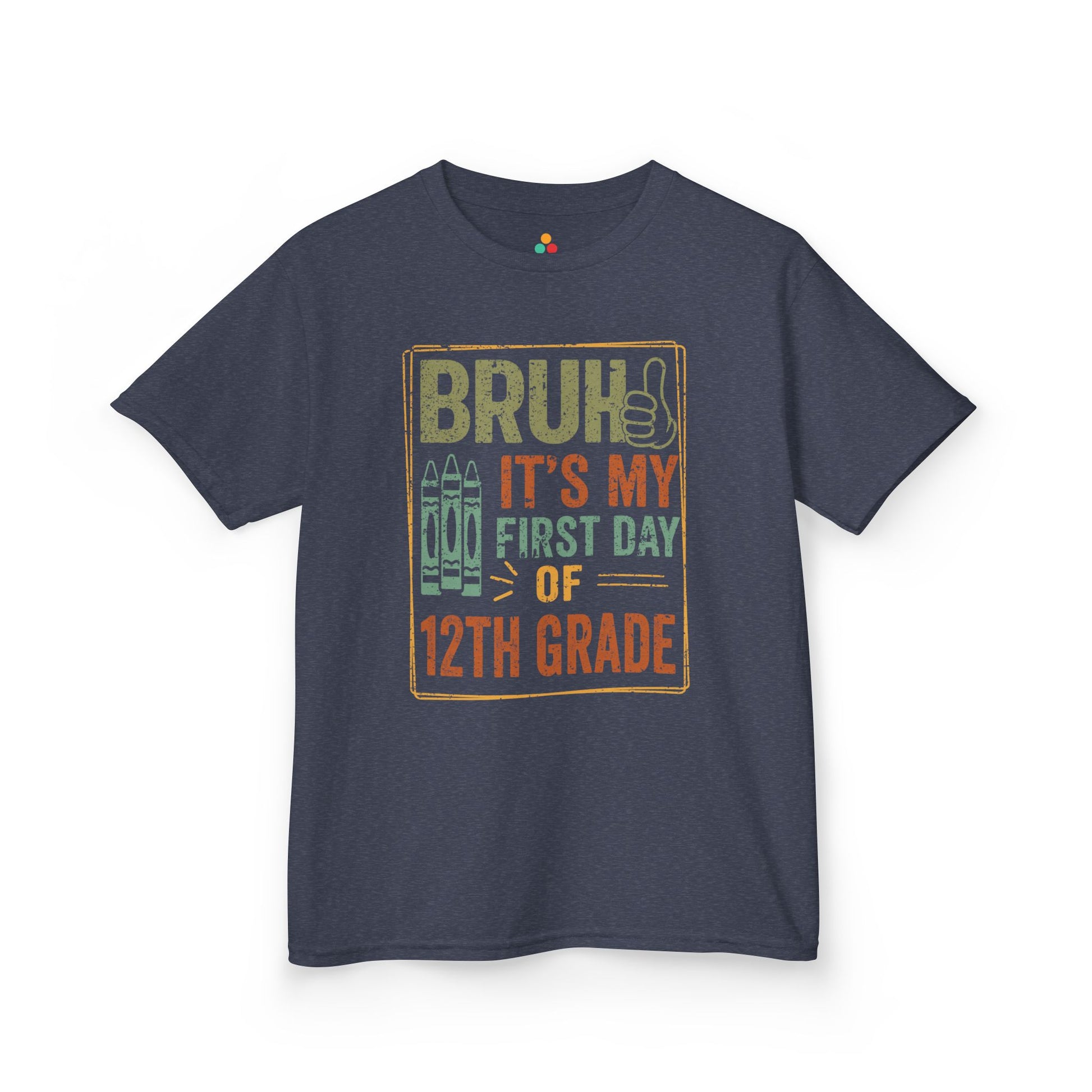 TEEZOCA funny 12th grade senior year Kids T-shirt Bruh It’s My First Day of 12th Grade Senior Year T-shirt | TEEZOCA 