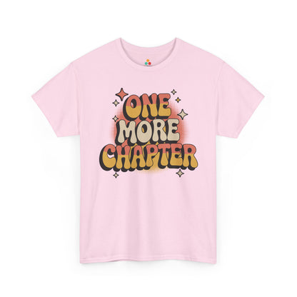 One More Chapter Retro Book Lover Unisex T-shirt | TEEZOCA 