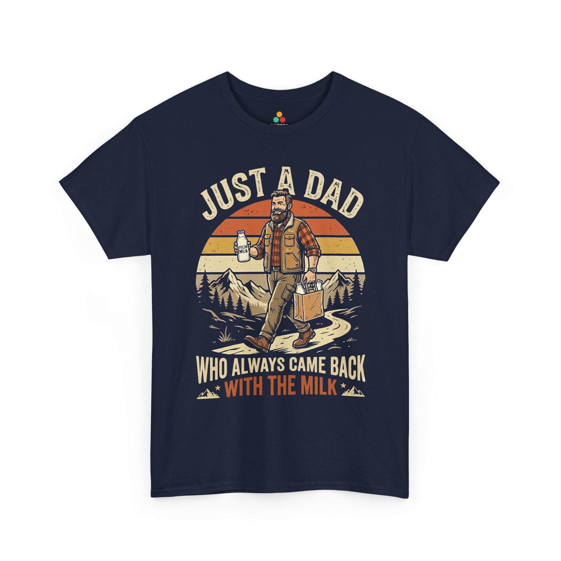 Funny Just A Dad Who Always Came Back Unisex T-shirt Gift | TEEZOCA 