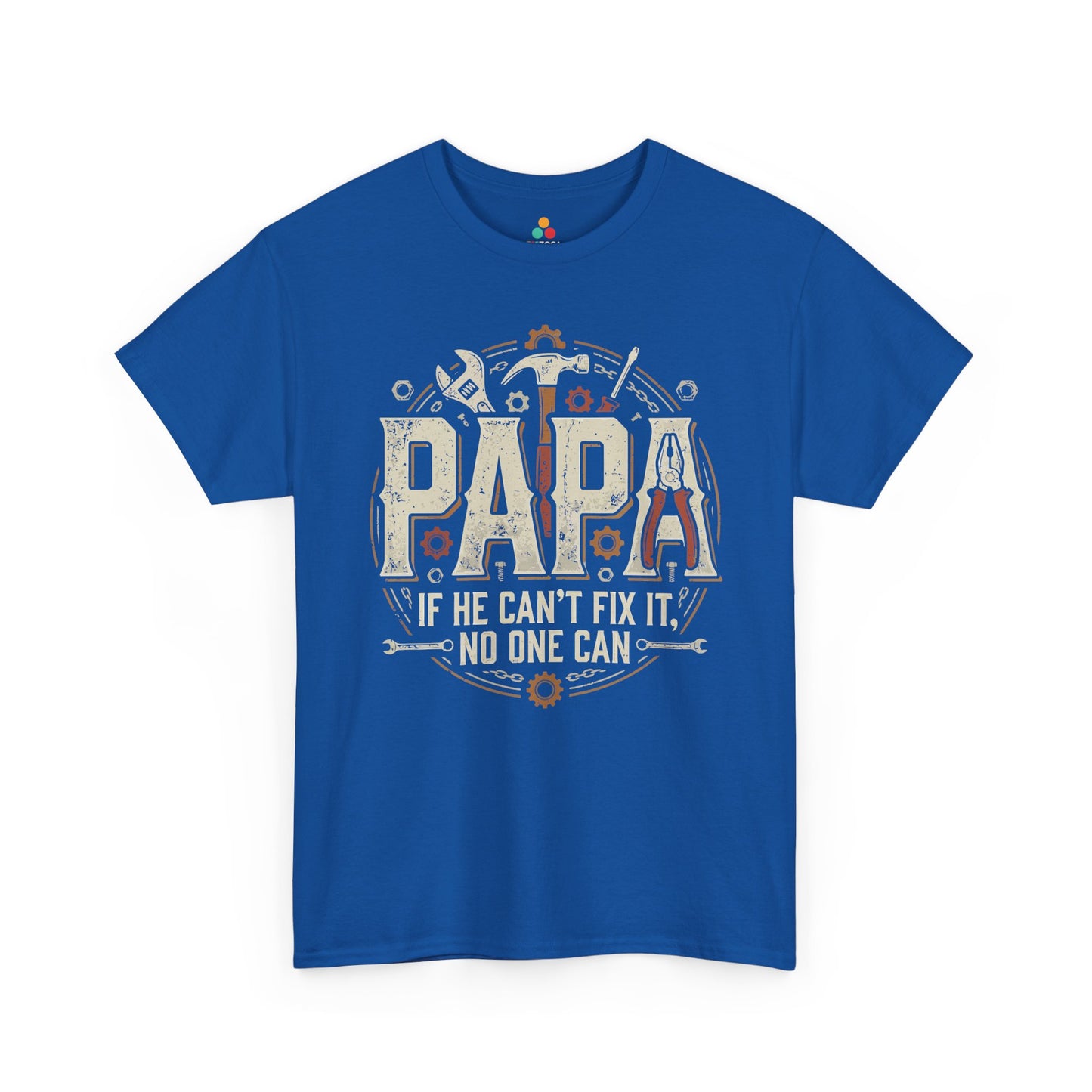Funny Papa Mechanic If He Can’t Fix It No One Can T-shirt | TEEZOCA 