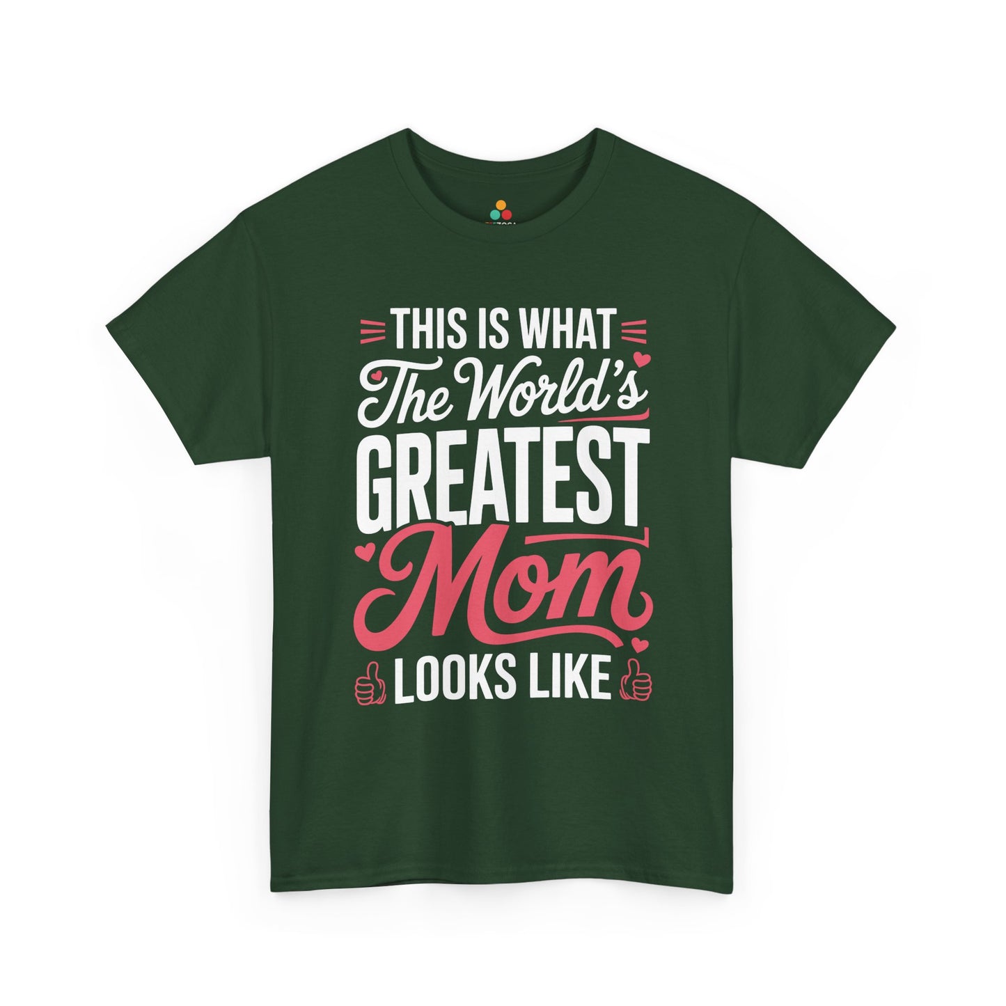 World's Greatest Mom Women's T-shirt Funny Mother's Day Gift | TEEZOCA 