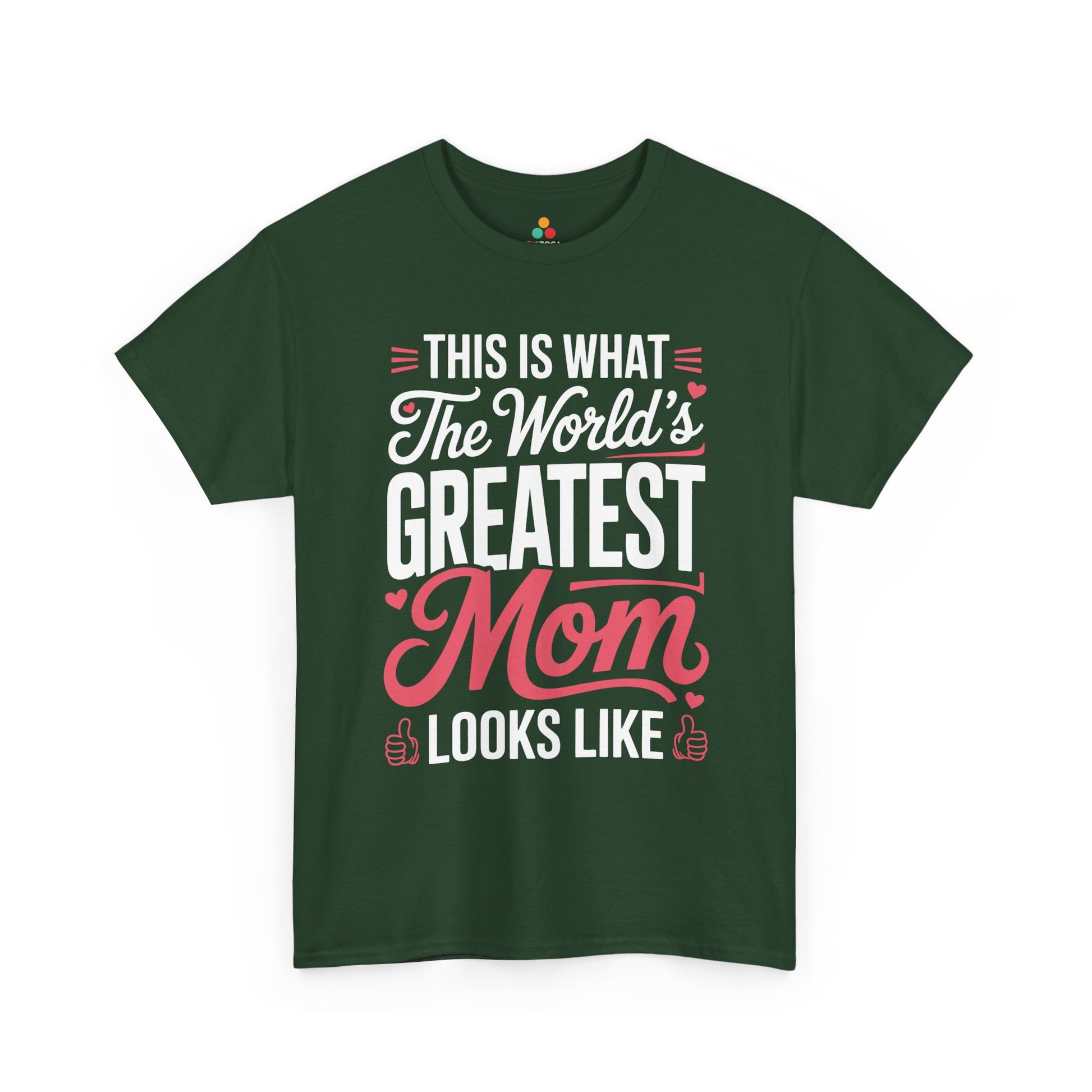 World's Greatest Mom Women's T-shirt Funny Mother's Day Gift | TEEZOCA 