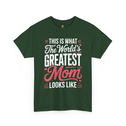 World's Greatest Mom Women's T-shirt Funny Mother's Day Gift | TEEZOCA 