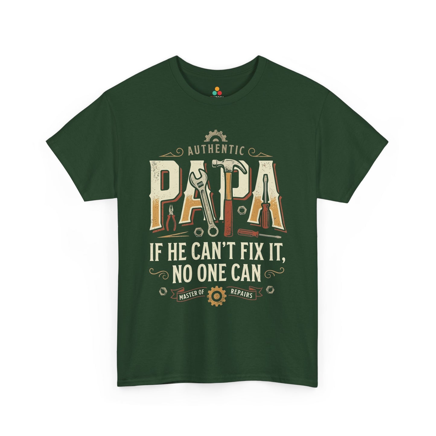 Papa Master of Repairs Shirt Funny Handyman Gift Unisex T-shirt | TEEZOCA 