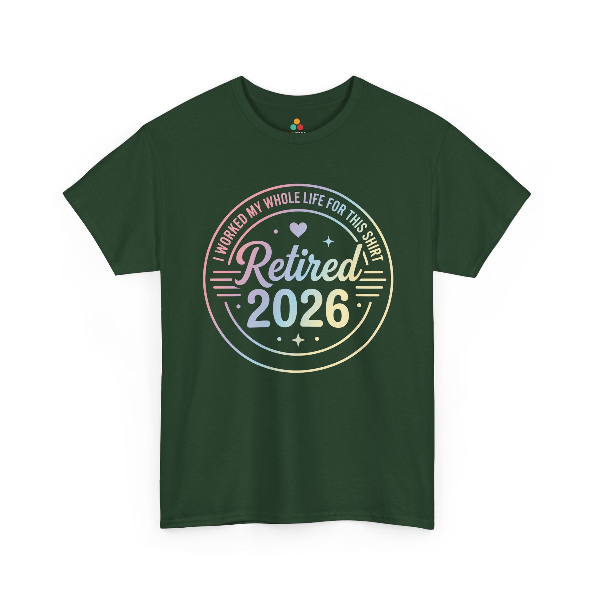 Retired 2026 Unisex T-shirt Funny Retirement Gift Celebration Shirt | TEEZOCA 