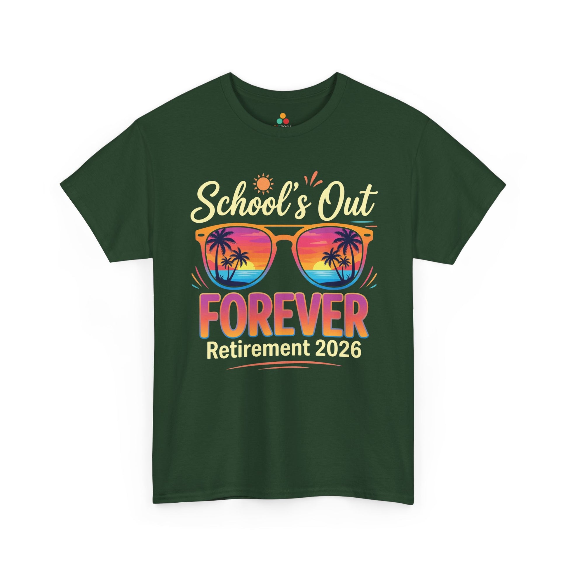 Retirement 2026 Shirt School’s Out Forever Funny Unisex T-shirt | TEEZOCA 