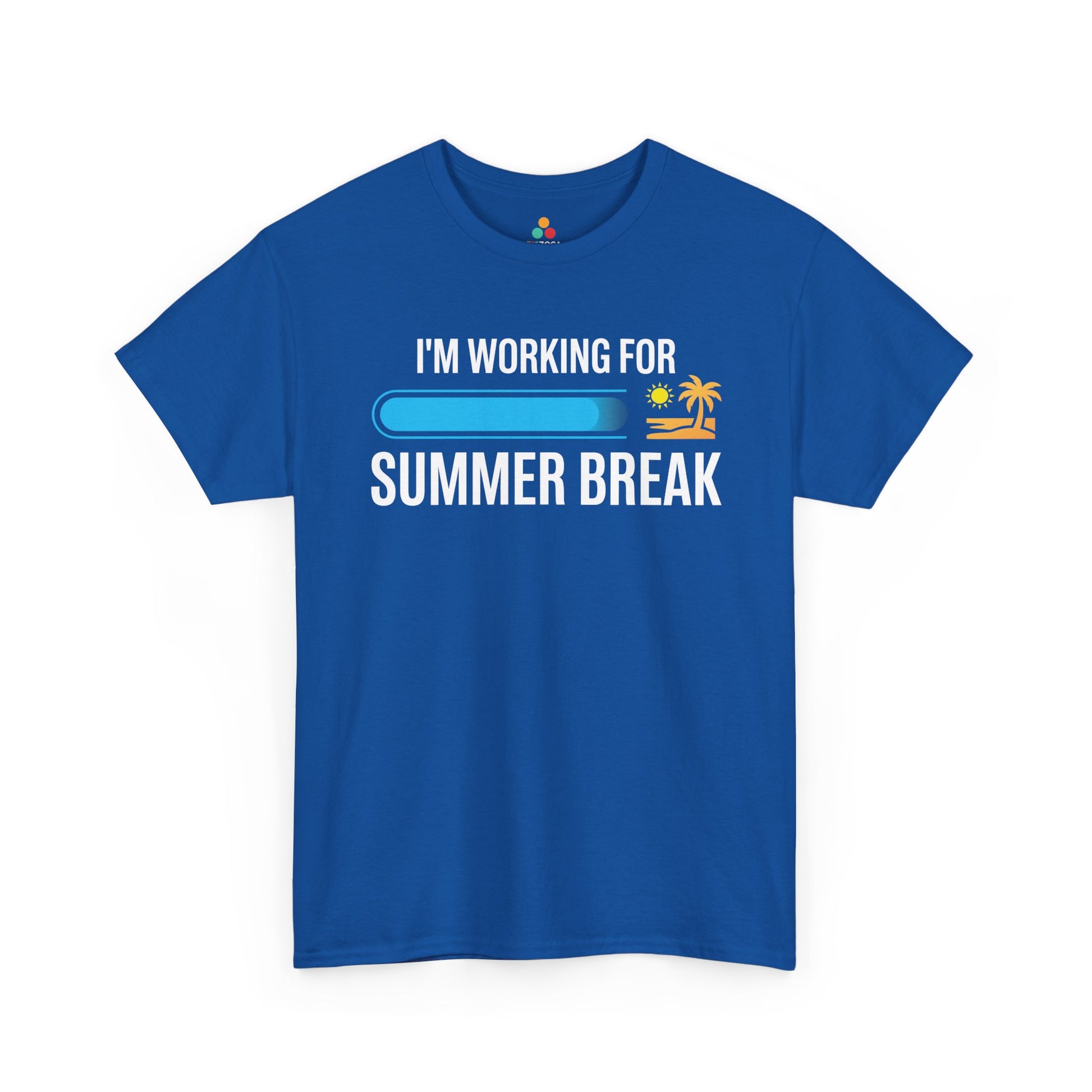 Summer Break Loading Funny Teacher Unisex T-shirt End of School Gift | TEEZOCA 