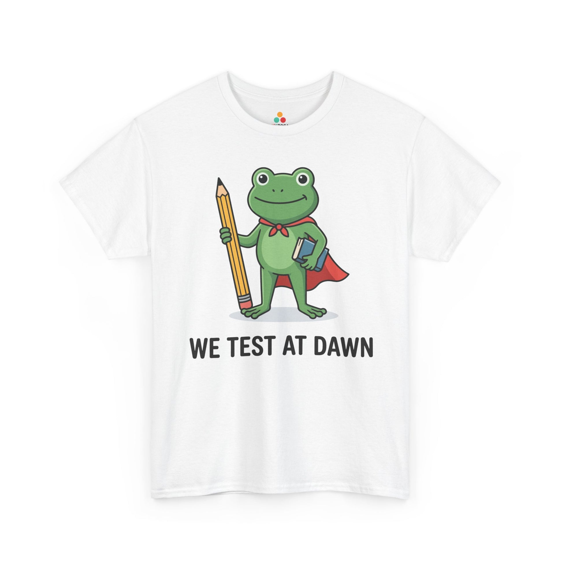 Funny Teacher State Testing Shirt Frog Unisex T-shirt | TEEZOCA 