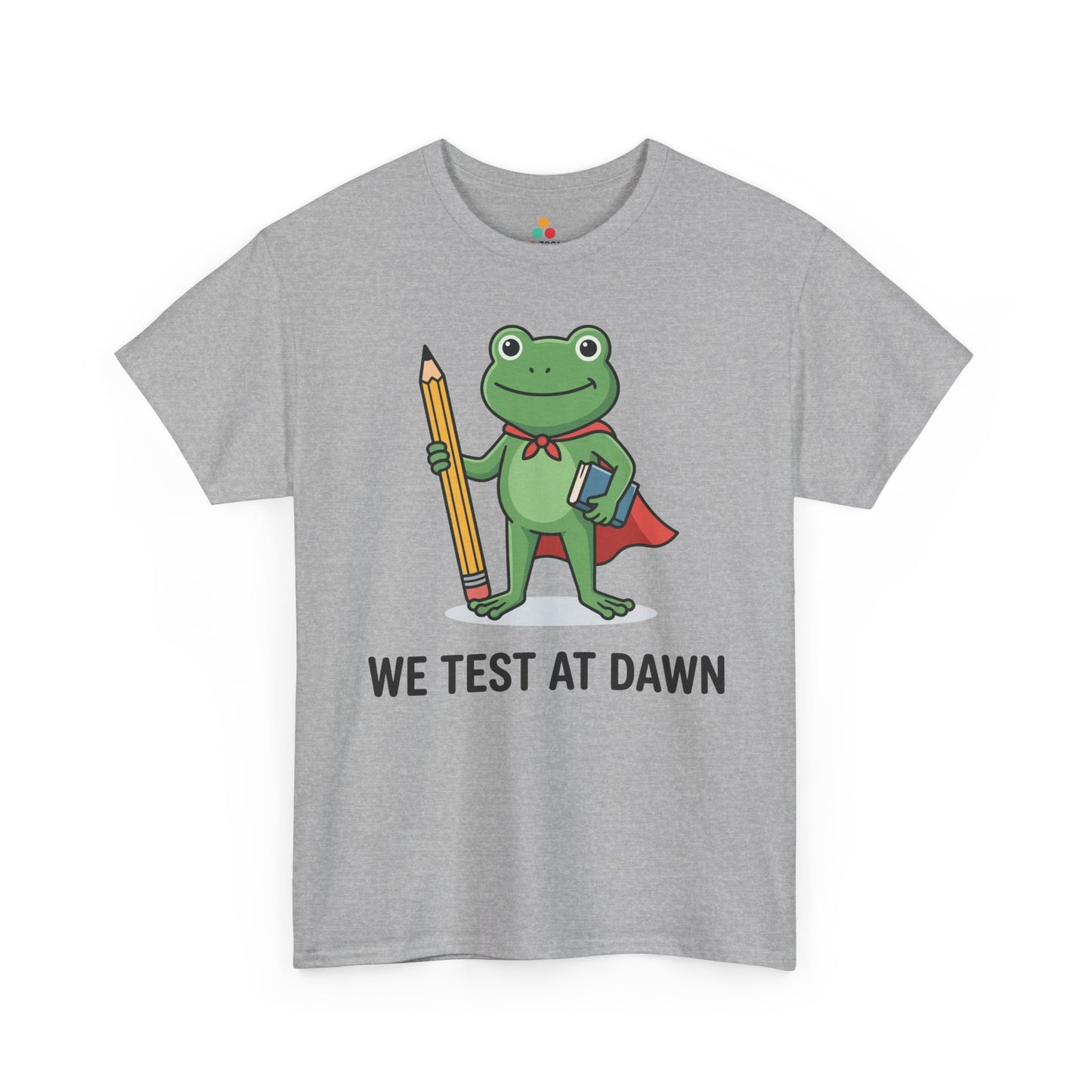 Funny Teacher State Testing Shirt Frog Unisex T-shirt | TEEZOCA 