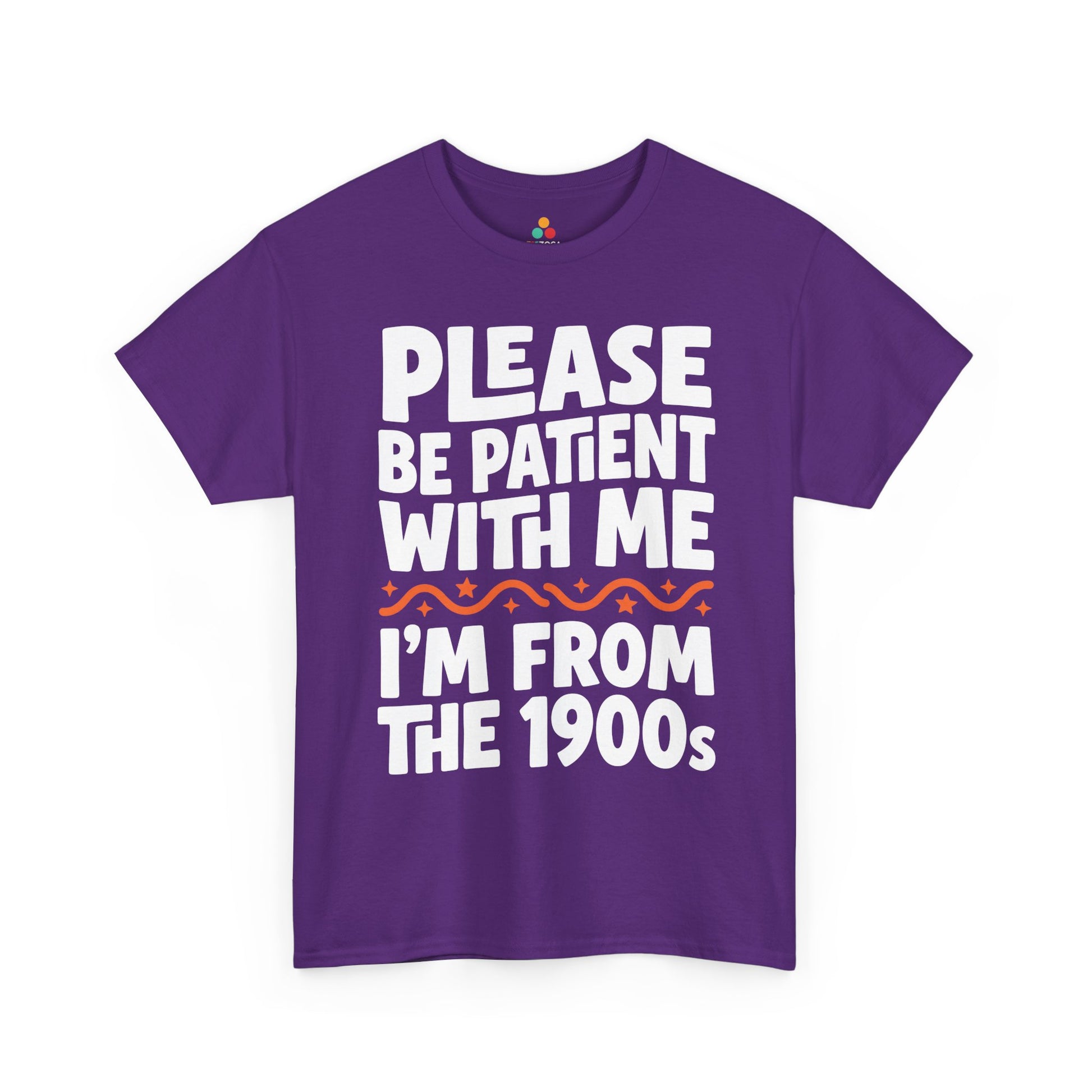 Funny I’m From the 1900s Unisex T-shirt Please Be Patient Retro Humor | TEEZOCA 