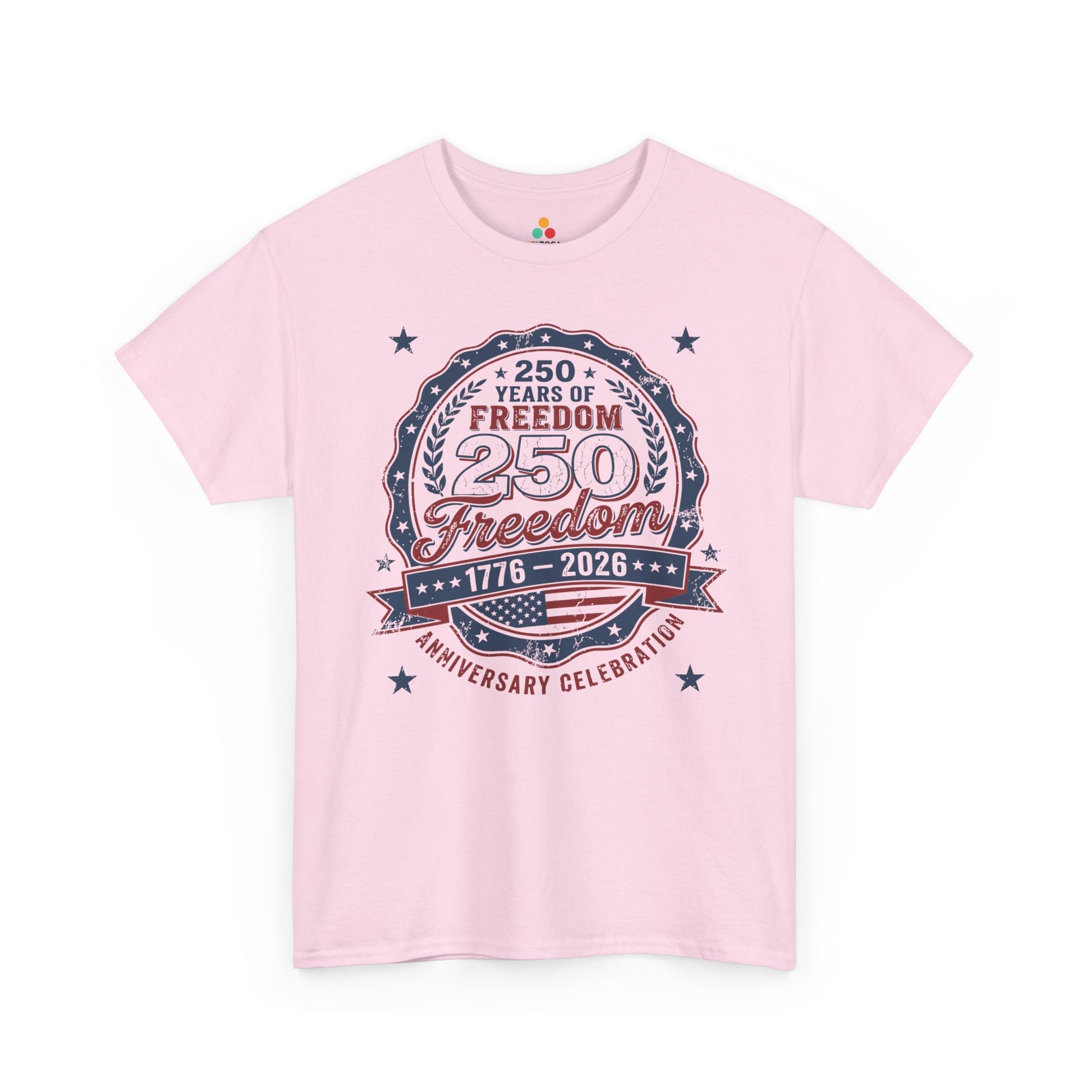 250 Years of Freedom 1776–2026 Patriotic Unisex T-shirt Gift | TEEZOCA 