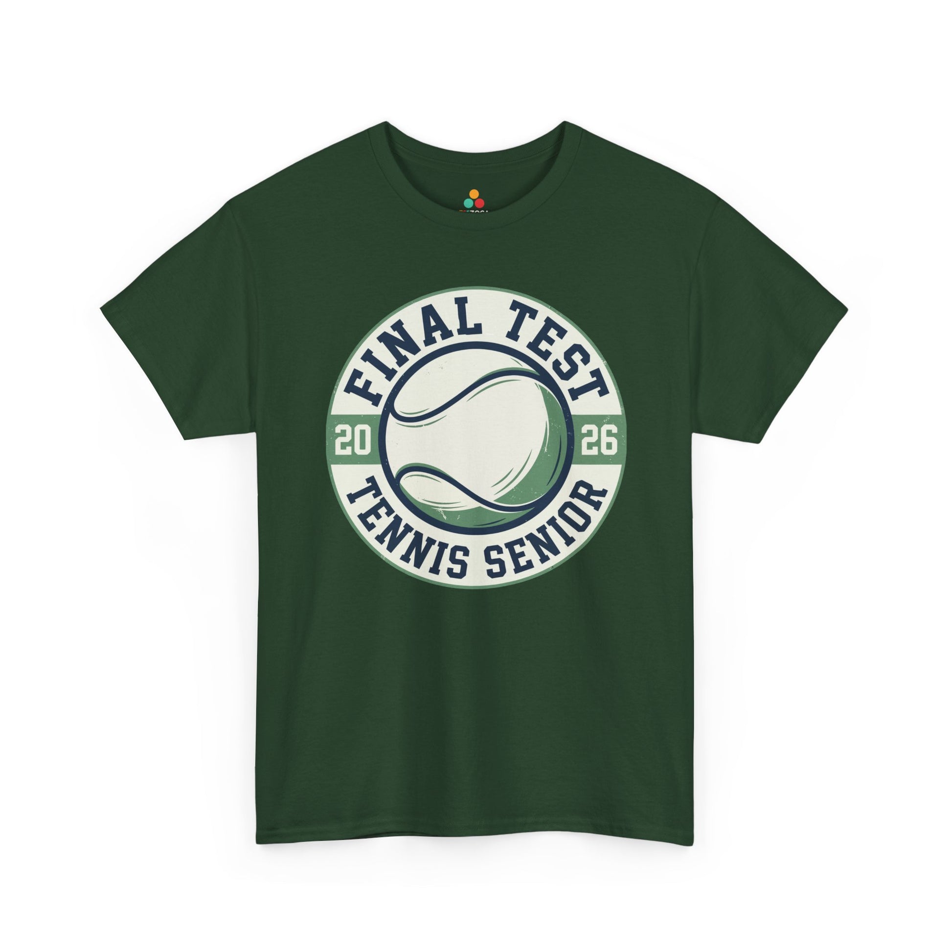 Final Test Tennis Senior 2026 Funny Graduation Unisex T-shirt | TEEZOCA 