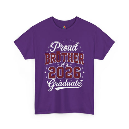 Proud Brother of a 2026 Graduate Unisex T-shirt Graduation Gift | TEEZOCA 