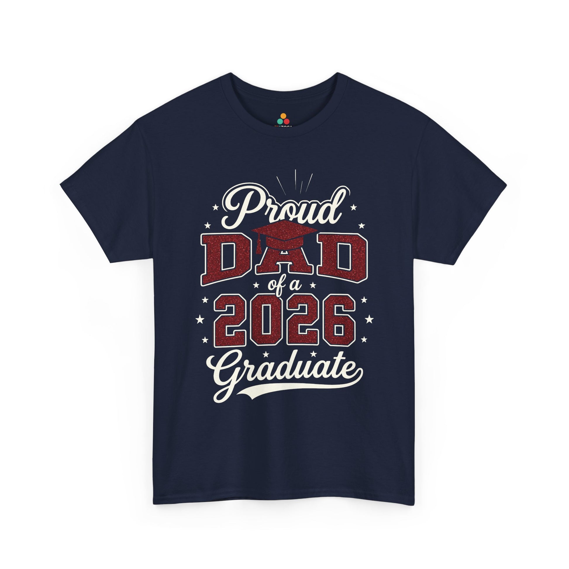 Proud Dad of a 2026 Graduate Unisex T-shirt Graduation Gift | TEEZOCA 