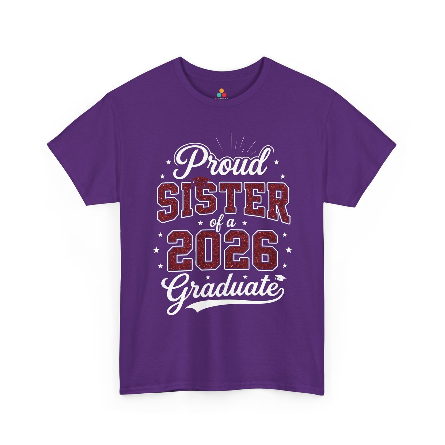 Proud Sister of a 2026 Graduate Unisex T-shirt Graduation Gift | TEEZOCA 