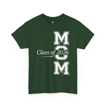 Mom Class of 2026 Unisex T-shirt Graduation Gift Proud Mom Shirt | TEEZOCA 