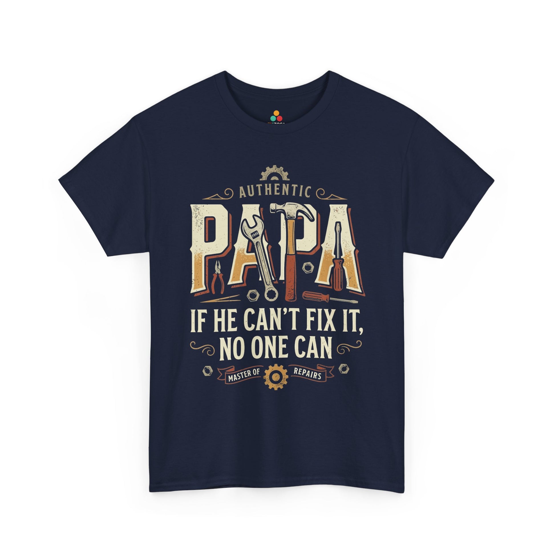 Papa Master of Repairs Shirt Funny Handyman Gift Unisex T-shirt | TEEZOCA 
