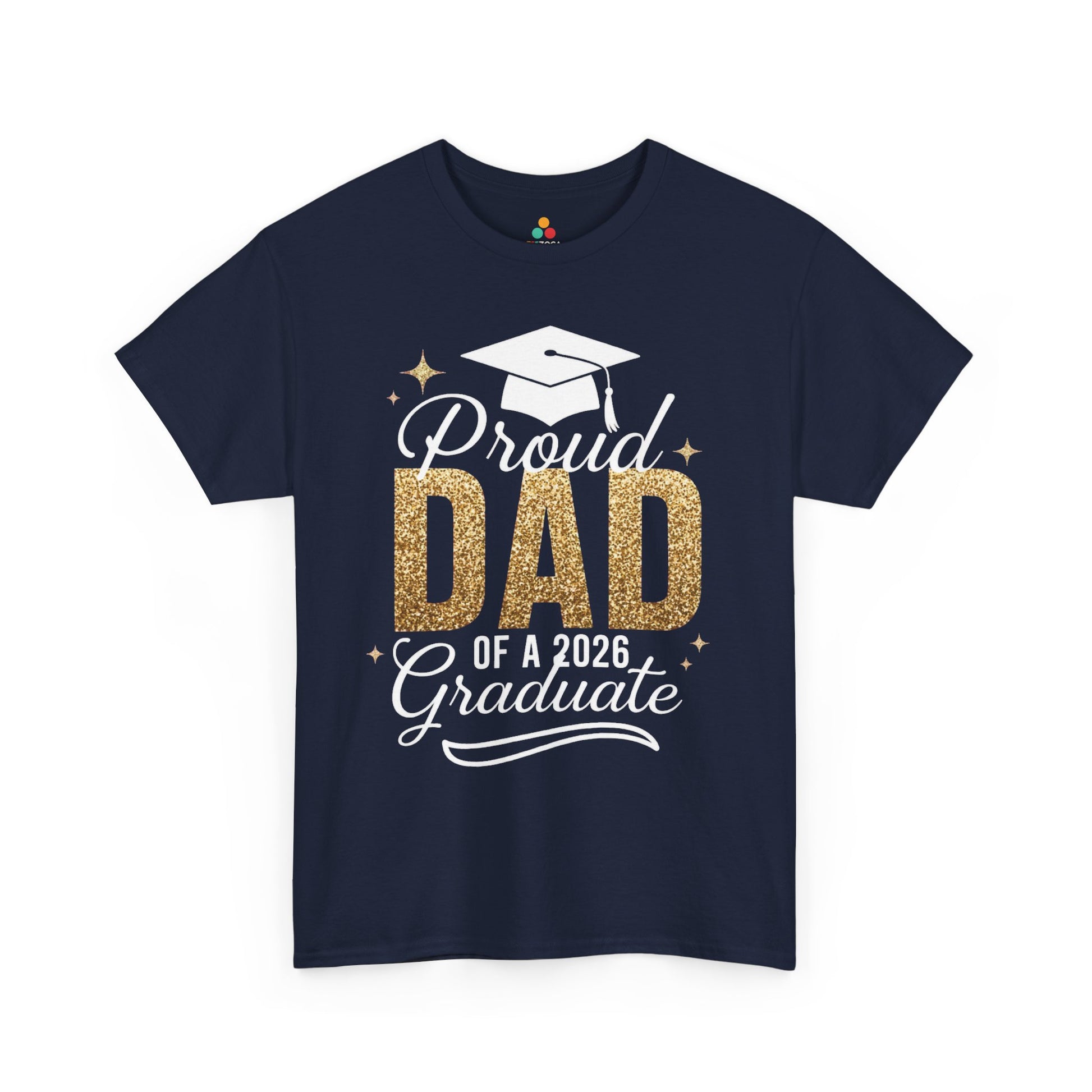 Proud Dad of a 2026 Graduate Graphic Unisex T-shirt – Graduation Gift | TEEZOCA 