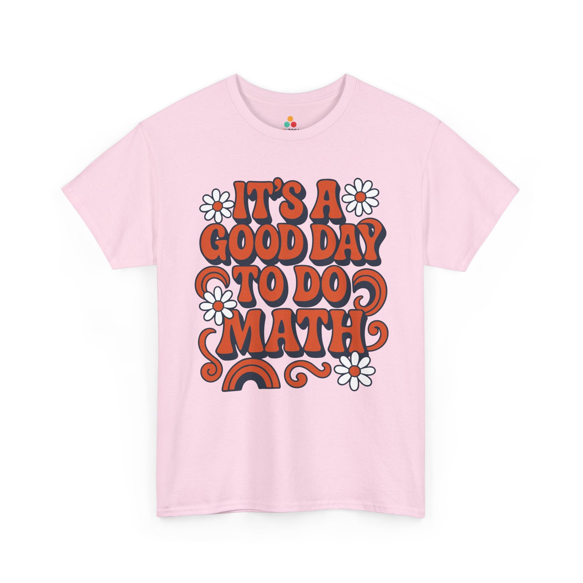TEEZOCA groovy rainbow math teacher Unisex T-shirt It’s A Good Day To Do Math Retro Unisex T-shirt | TEEZOCA 