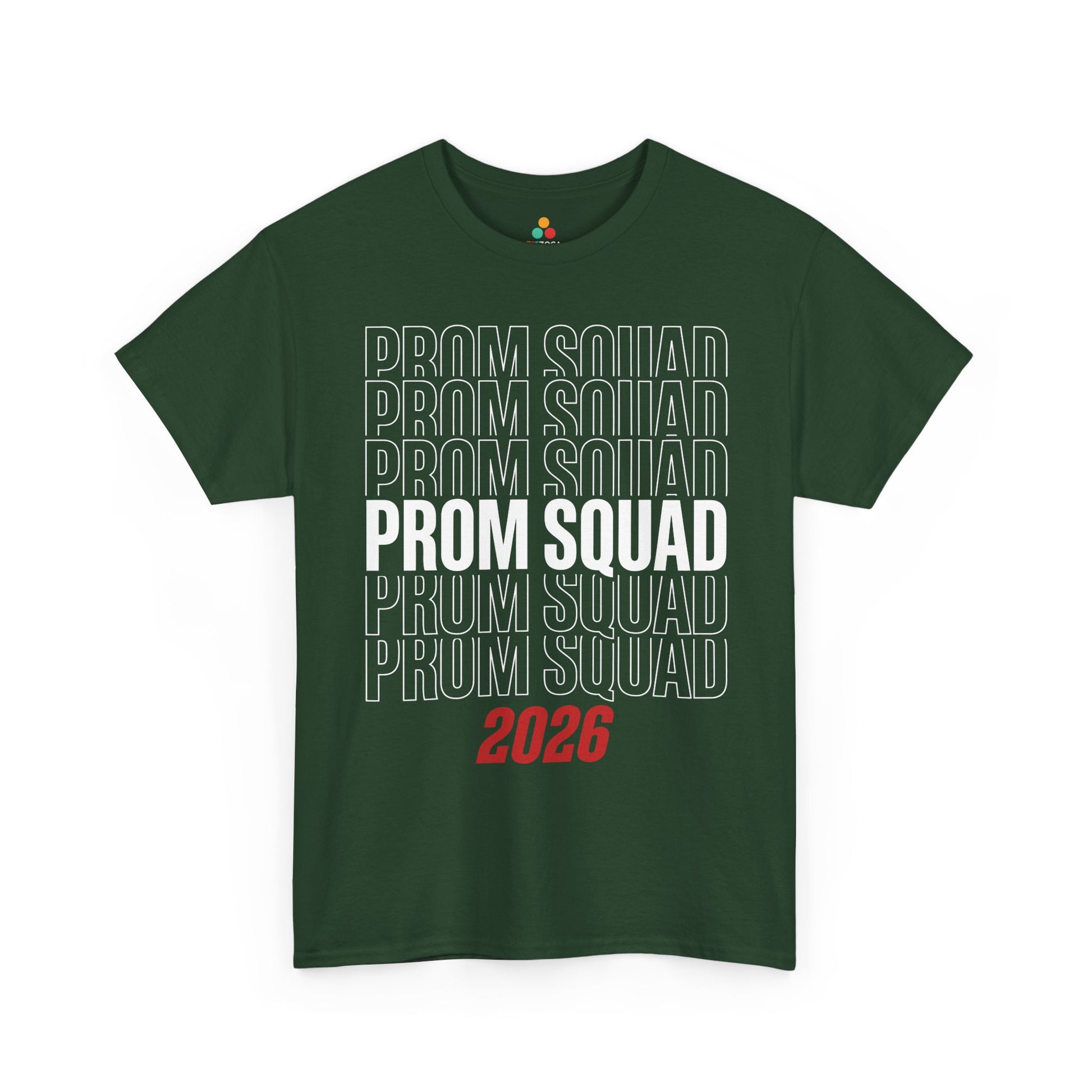 Prom Squad 2026 Shirt Matching Group Funny Unisex T-shirt | TEEZOCA 