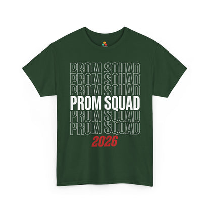 Prom Squad 2026 Shirt Matching Group Funny Unisex T-shirt | TEEZOCA 