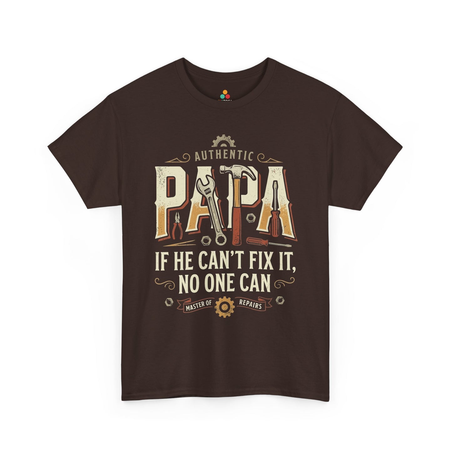 Papa Master of Repairs Shirt Funny Handyman Gift Unisex T-shirt | TEEZOCA 
