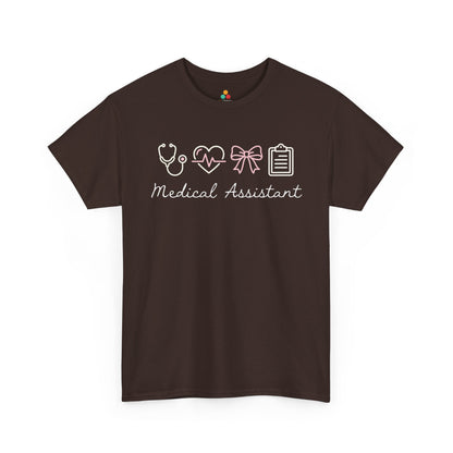 Medical Assistant Aesthetic Cute Bow Healthcare Unisex T-shirt Gift | TEEZOCA 