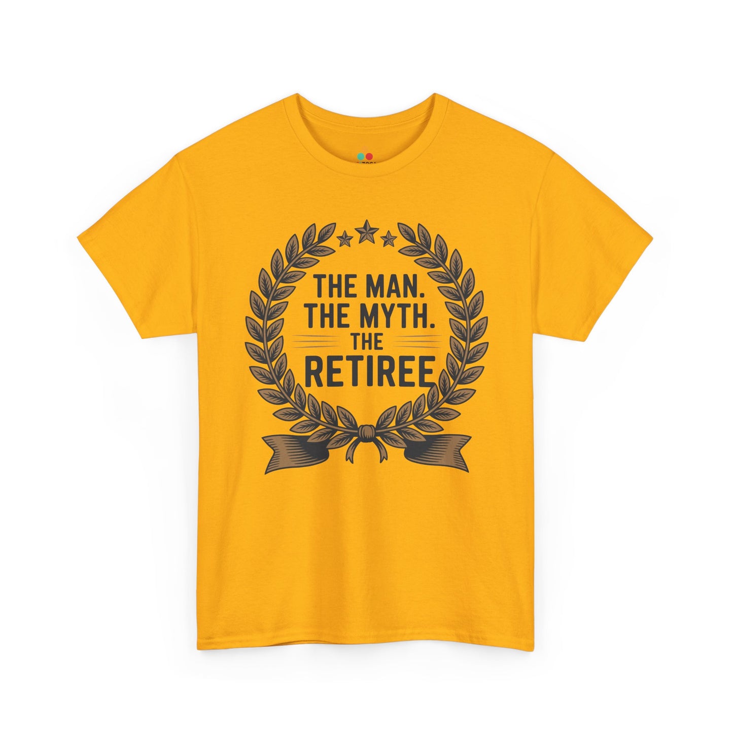 TEEZOCA iconic retirement phrase Unisex T-shirt The Man The Myth The Retiree Bold Statement Unisex T-shirt | TEEZOCA 