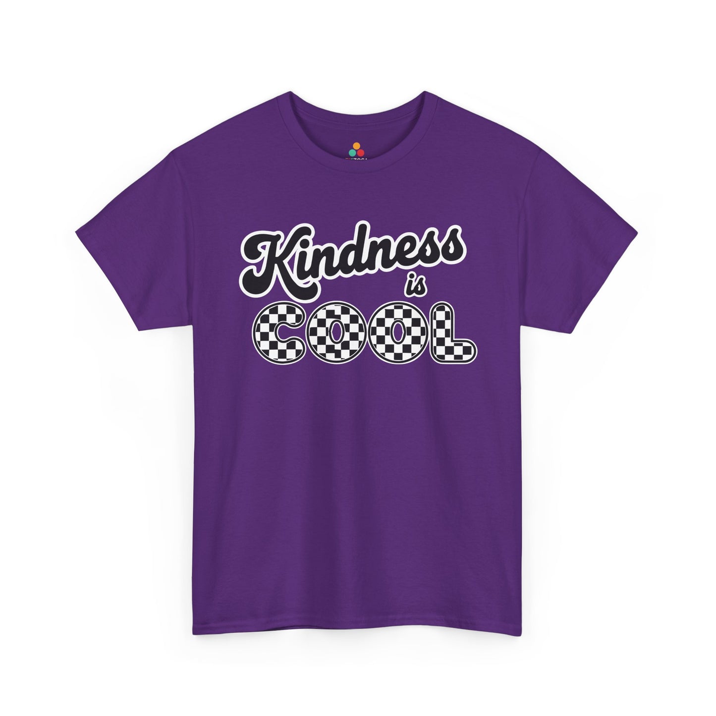 TEEZOCA inclusive design Unisex T-shirt kindness awareness theme Kindness Is Cool Unisex T-Shirt | Unity Day Positive Message Tee | TEEZOCA 
