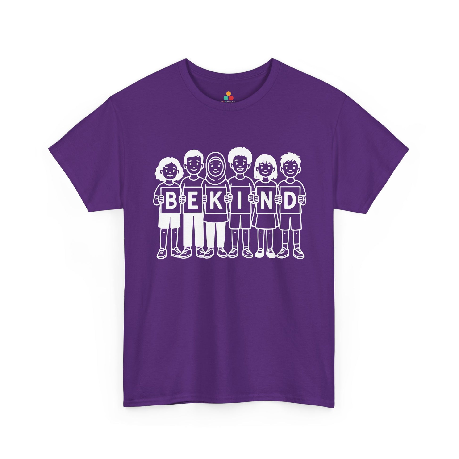 TEEZOCA inclusive unity day Unisex T-shirt anti-bullying design Be Kind Unisex T-Shirt for Unity Day Anti-Bullying Awareness | TEEZOCA 