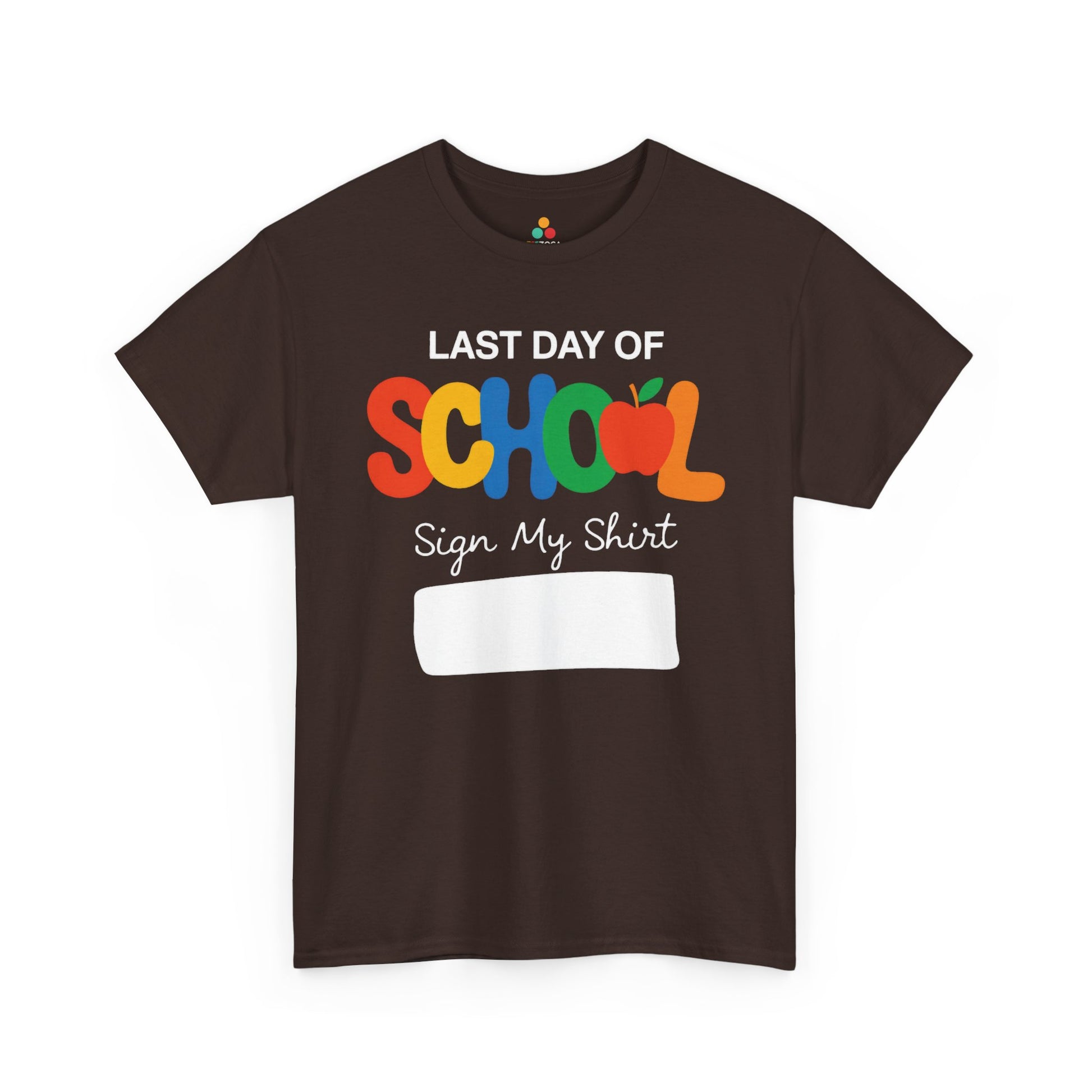 Last Day of School Sign My Shirt Unisex T-shirt – Kids Graduation | TEEZOCA 