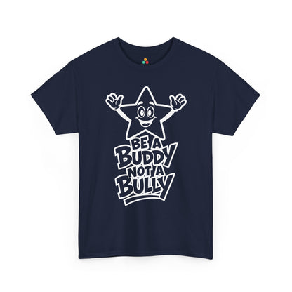 TEEZOCA kindness and unity slogan Unisex T-shirt. Be a Buddy Not a Bully Unity Day Anti-Bullying Message Unisex T-shirt | TEEZOCA 