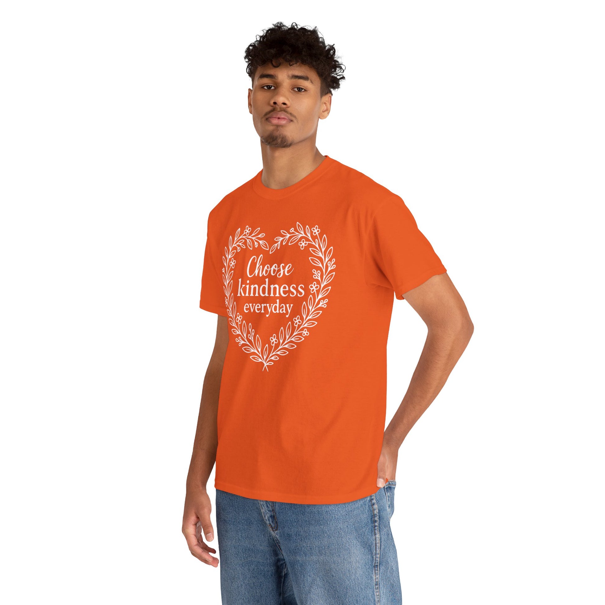  TEEZOCA kindness awareness Unisex T-shirt anti-bullying designChoose Kindness Everyday Unisex T-shirt for Unity Day Kindness | TEEZOCA 