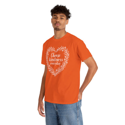  TEEZOCA kindness awareness Unisex T-shirt anti-bullying designChoose Kindness Everyday Unisex T-shirt for Unity Day Kindness | TEEZOCA 
