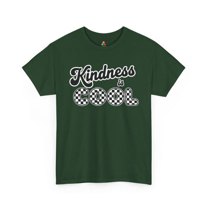 TEEZOCA kindness is cool Unisex T-shirt bold typography design Kindness Is Cool Unisex T-Shirt | Unity Day Positive Message Tee | TEEZOCA 