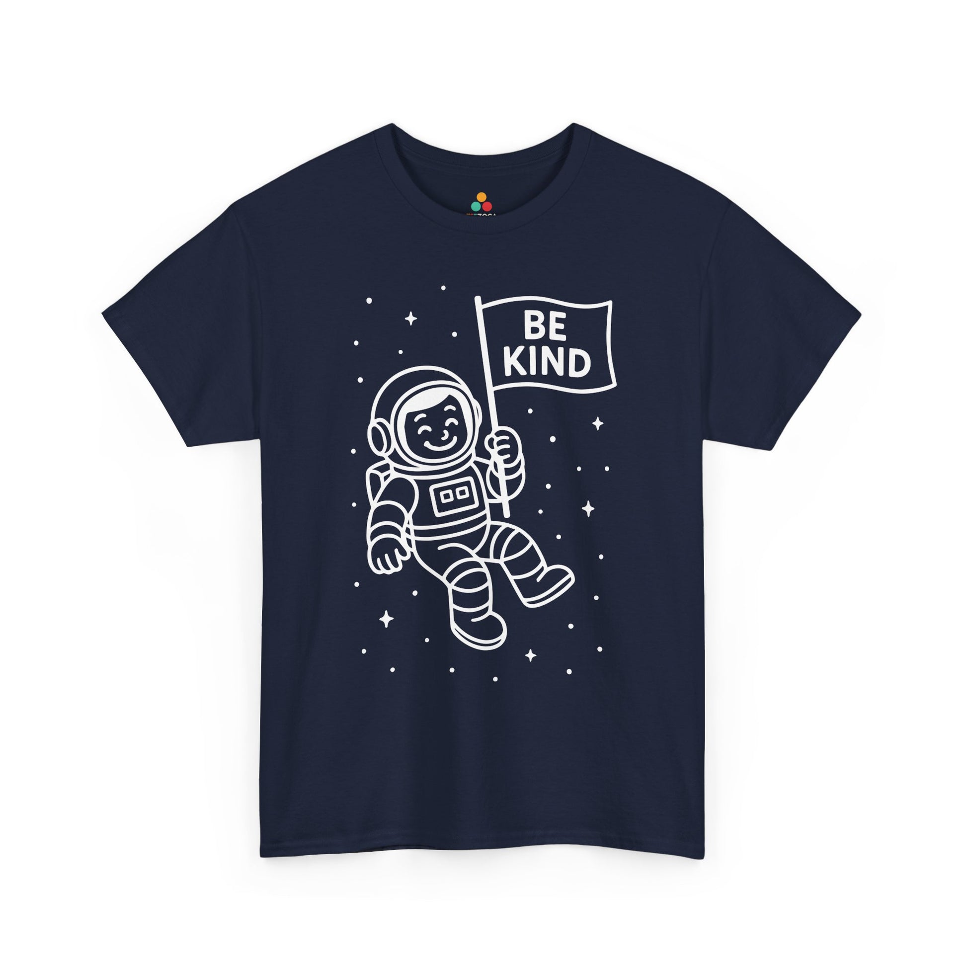 Be Kind Astronaut Unisex T-Shirt | Unity Day Kindness Awareness Tee | TEEZOCA 