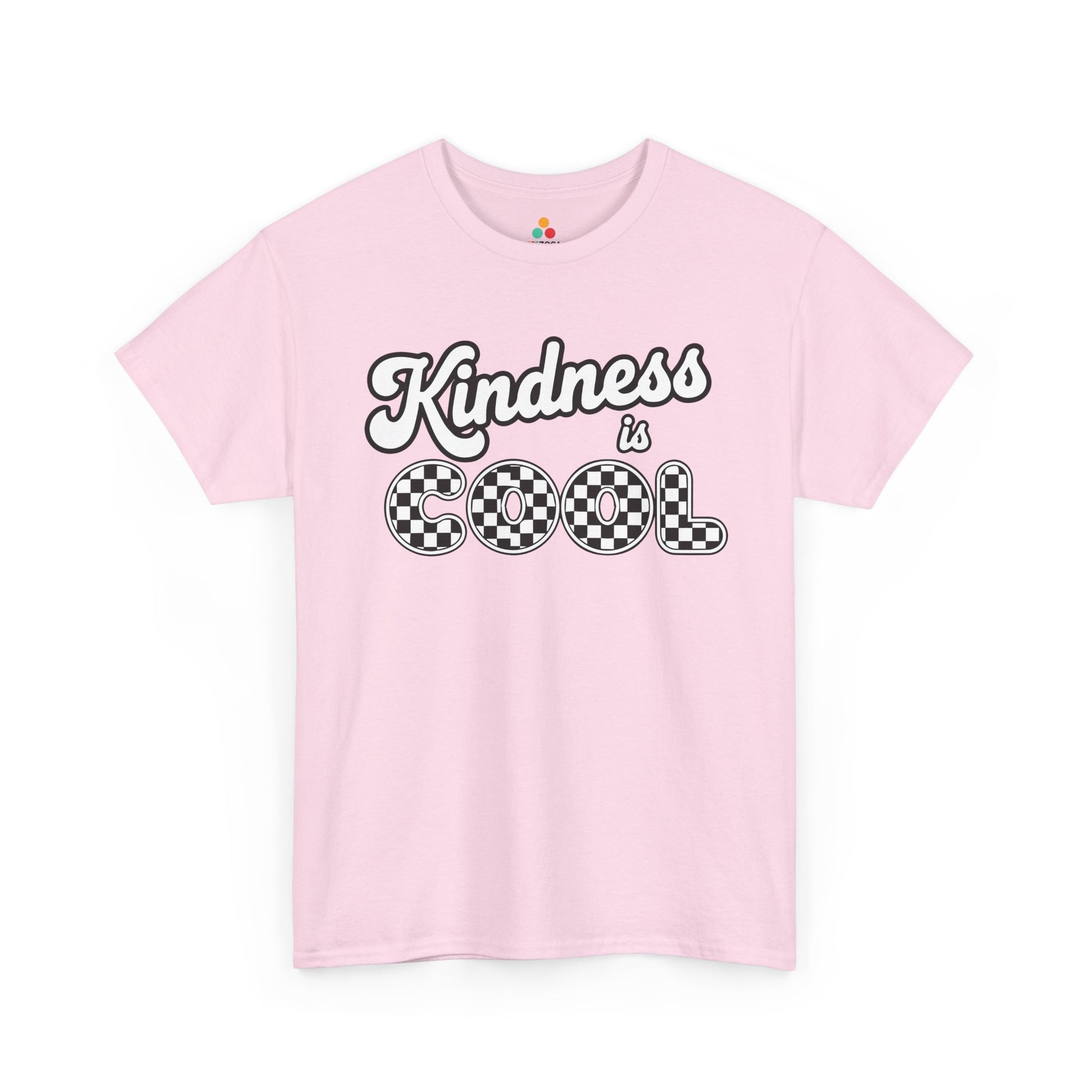 TEEZOCA kindness slogan Unisex T-shirt modern lettering style Kindness Is Cool Unisex T-Shirt | Unity Day Positive Message Tee | TEEZOCA 