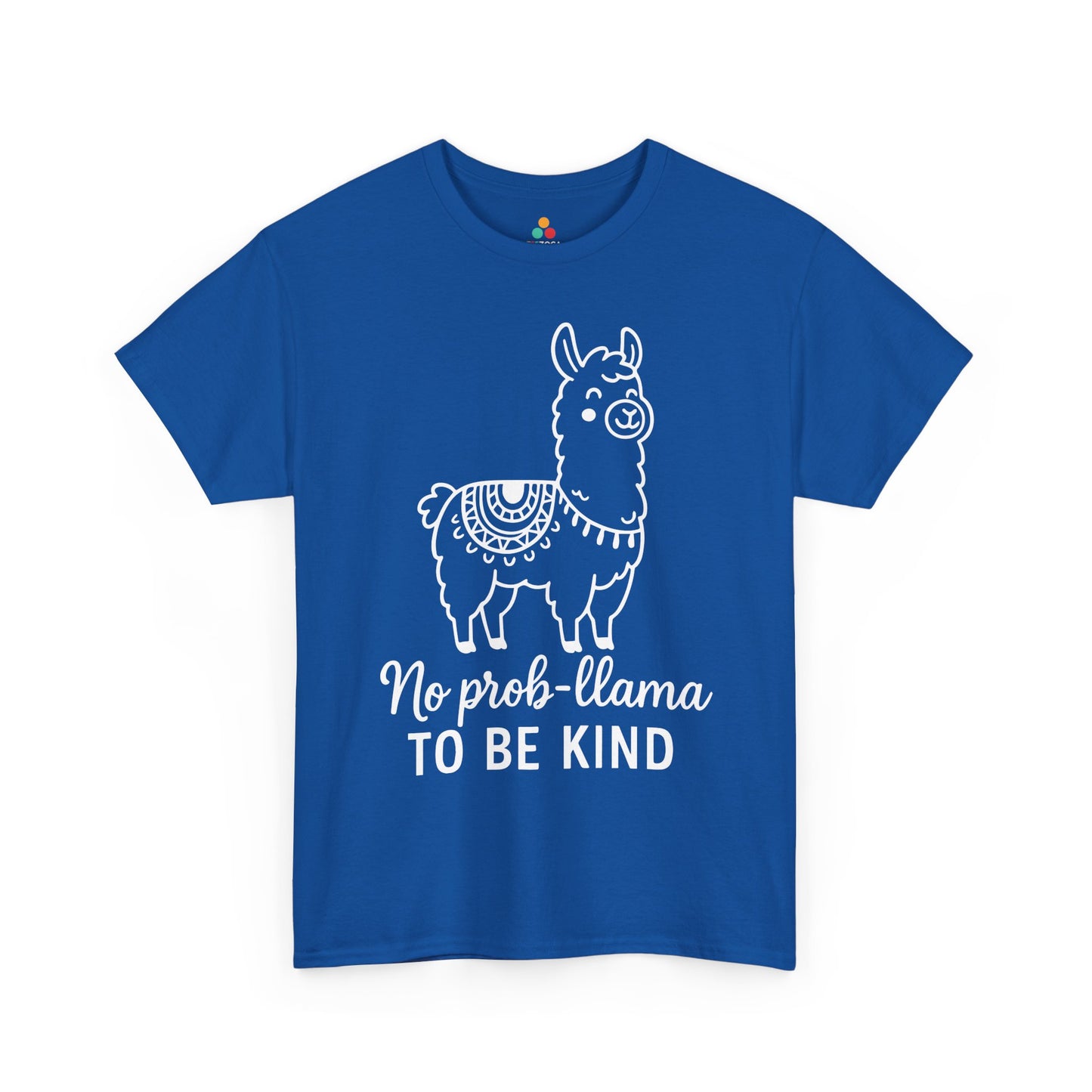 TEEZOCA llama kindness anti-bullying Unisex T-shirt design No Prob-Llama To Be Kind Unity Day Anti-Bullying Awareness Unisex T-shirt | TEEZOCA 