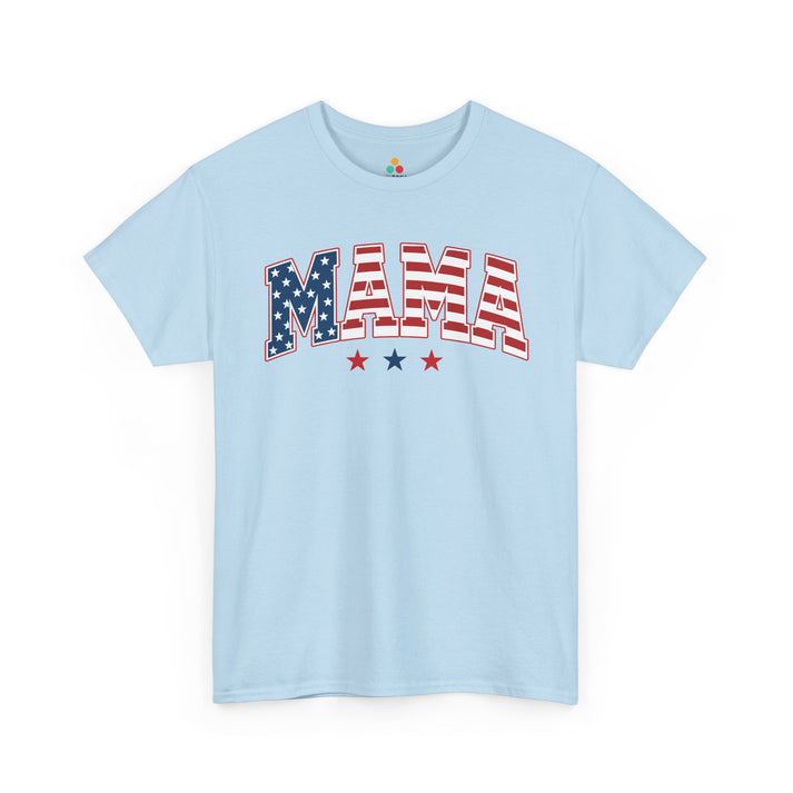 All American Mama Shirt Patriotic Mom 4th of July T-shirt Gift