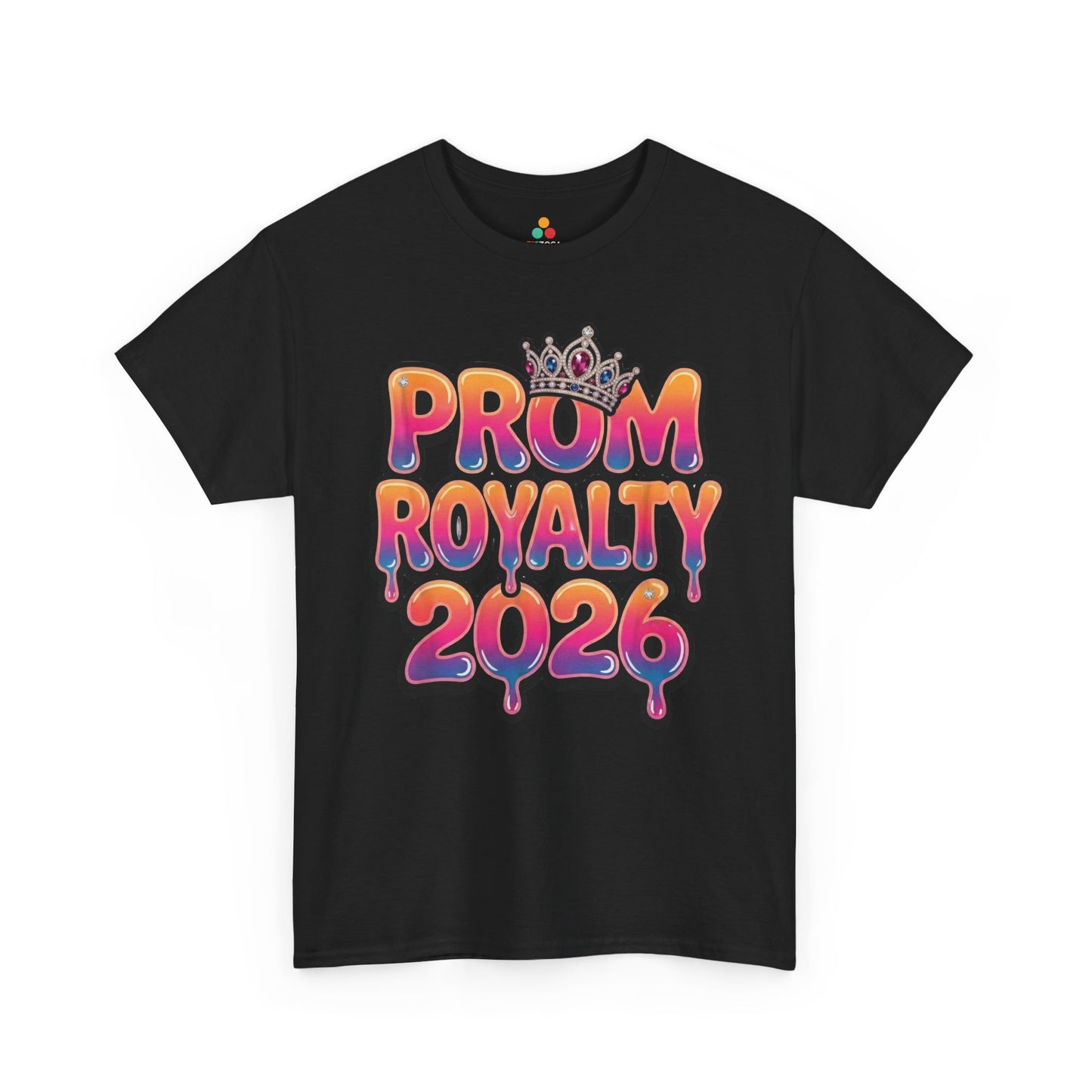 Prom Royalty 2026 Aesthetic Graphic Unisex T-shirt – Matching Squad | TEEZOCA 