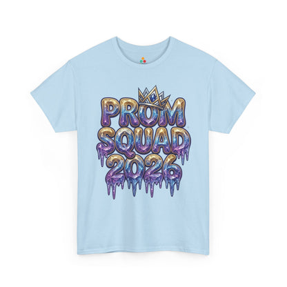 Prom Squad 2026 Aesthetic Graphic Unisex T-shirt – Matching Friends | TEEZOCA 