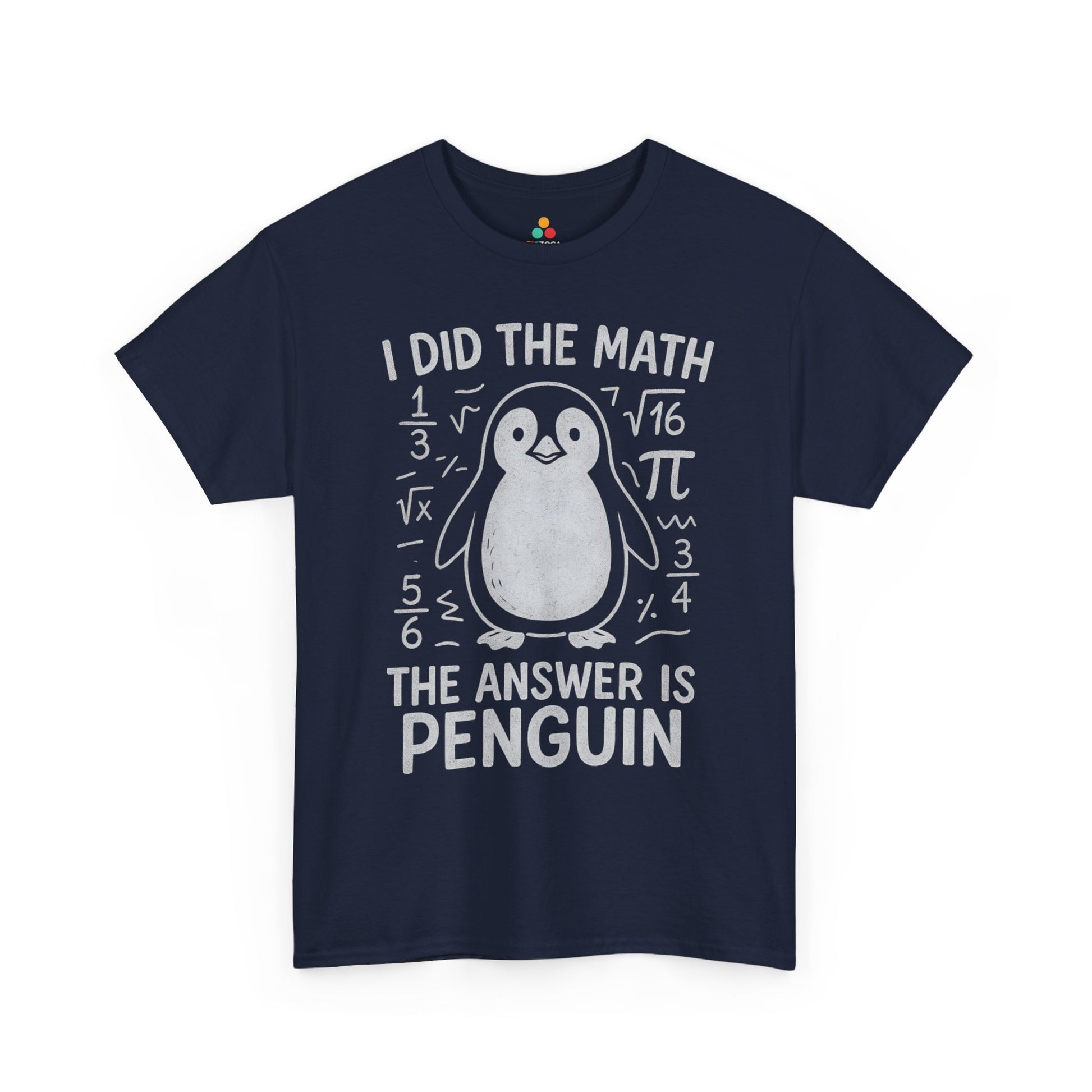 TEEZOCA math teacher gift penguin Unisex T-shirt I Did The Math Penguin Funny Graphic Unisex T-shirt | TEEZOCA 