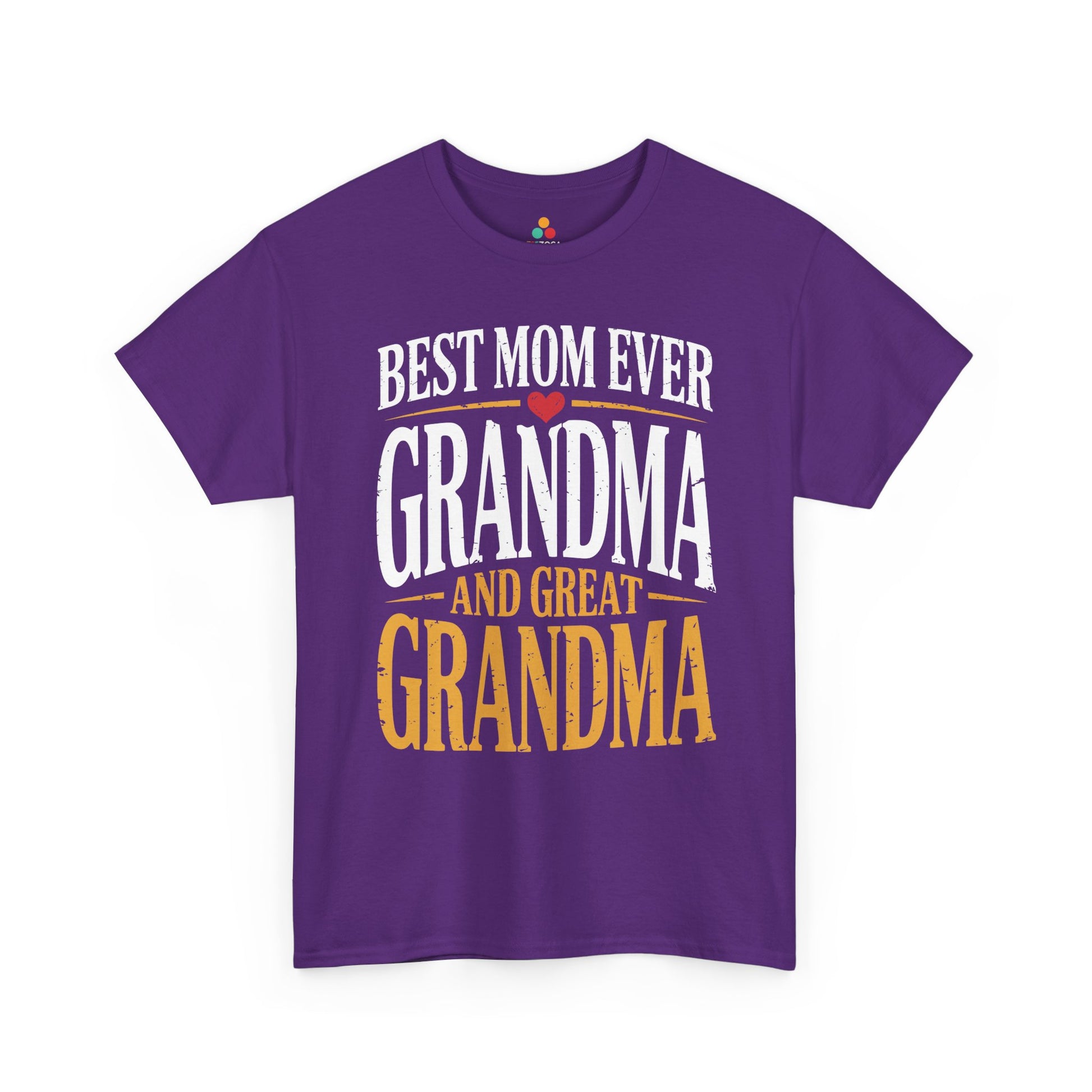 Best Mom Ever Grandma Women's T-shirt Mother's Day Gift for Mom | TEEZOCA 
