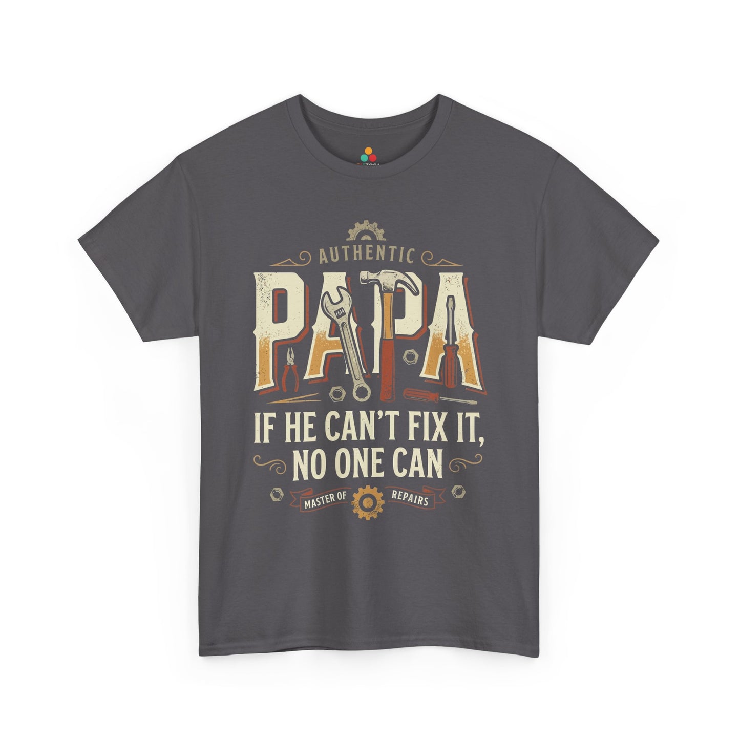 Papa Master of Repairs Shirt Funny Handyman Gift Unisex T-shirt | TEEZOCA 