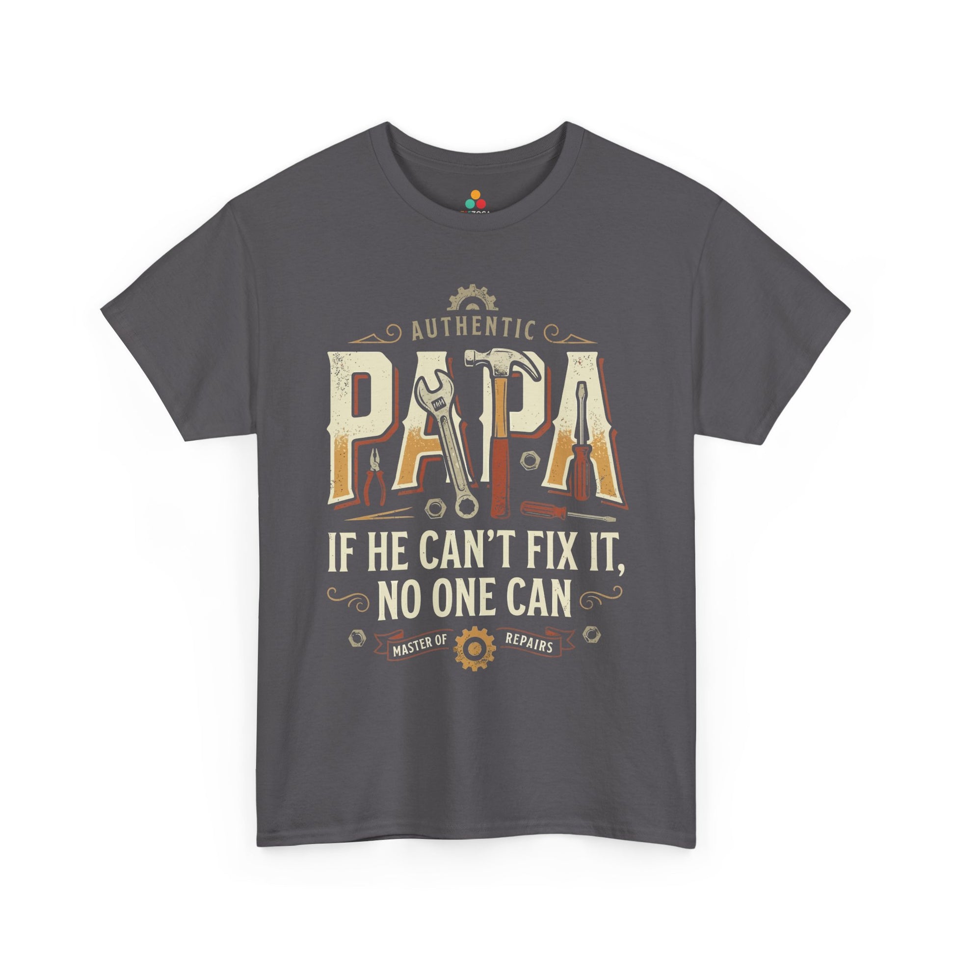 Papa Master of Repairs Shirt Funny Handyman Gift Unisex T-shirt | TEEZOCA 