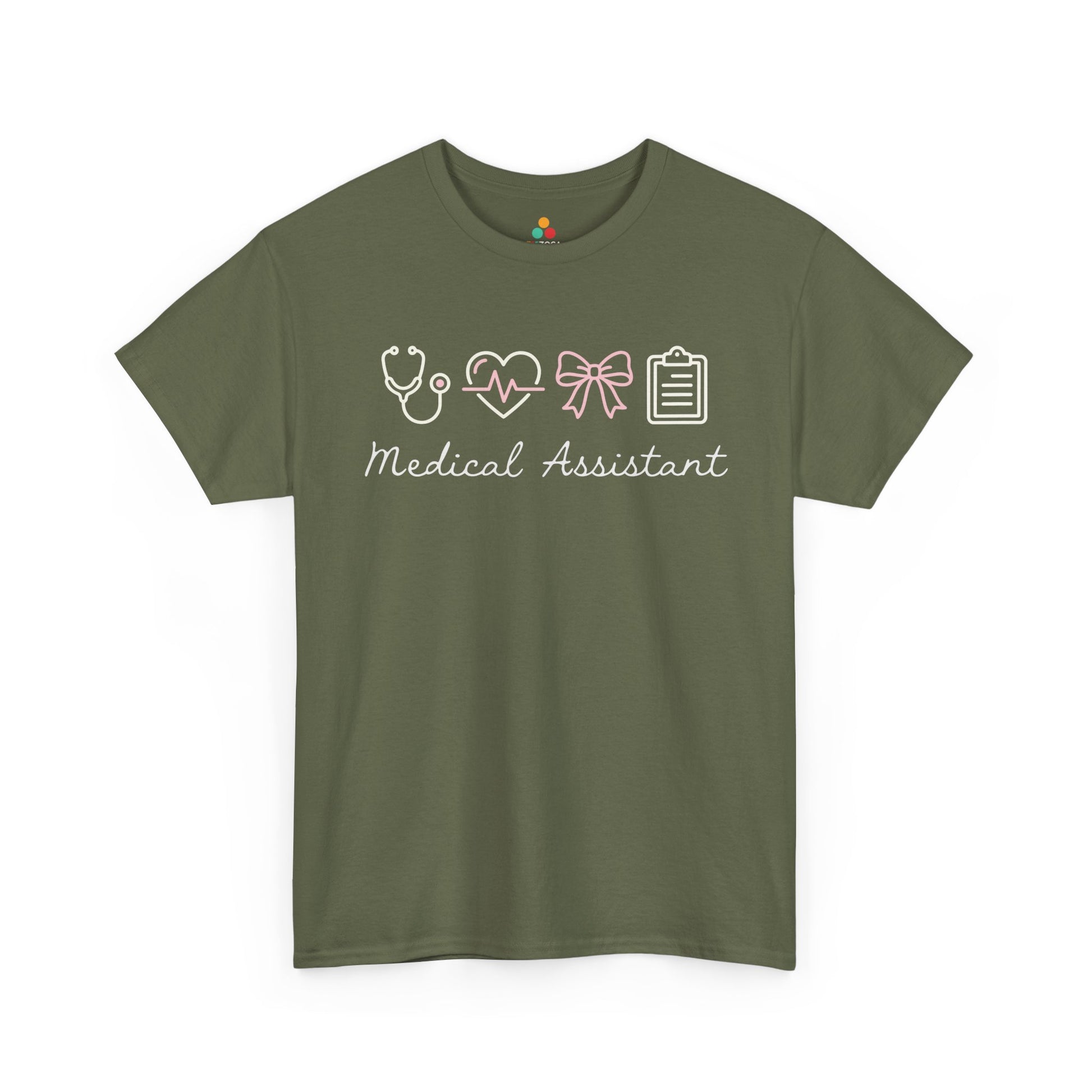 Medical Assistant Aesthetic Cute Bow Healthcare Unisex T-shirt Gift | TEEZOCA 