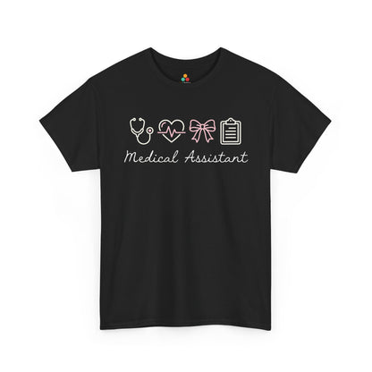 Medical Assistant Aesthetic Cute Bow Healthcare Unisex T-shirt Gift | TEEZOCA 