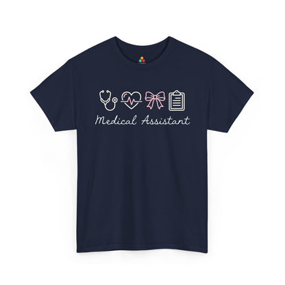 Medical Assistant Aesthetic Cute Bow Healthcare Unisex T-shirt Gift | TEEZOCA 