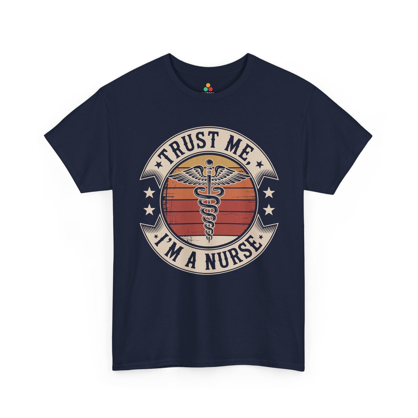 Trust Me I'm A Nurse Vintage Badge Unisex T-shirt | TEEZOCA 