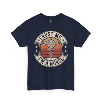 Trust Me I'm A Nurse Vintage Badge Unisex T-shirt | TEEZOCA 